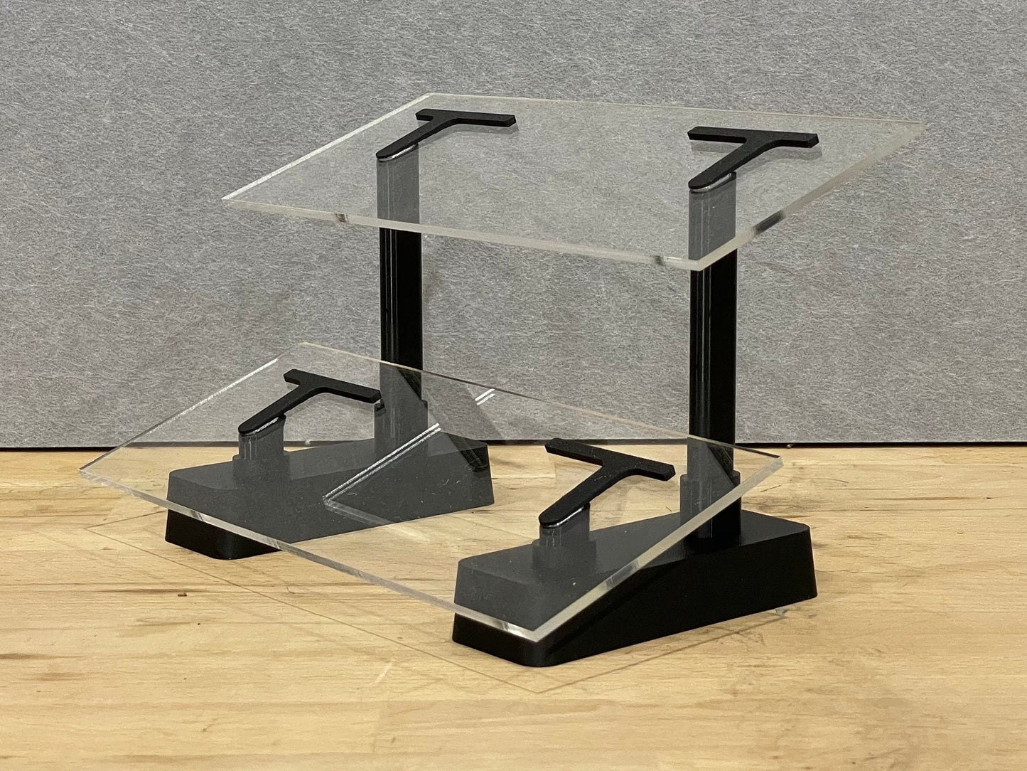 1:24 Scale Model Display Stand | 2 Tier (Angled)