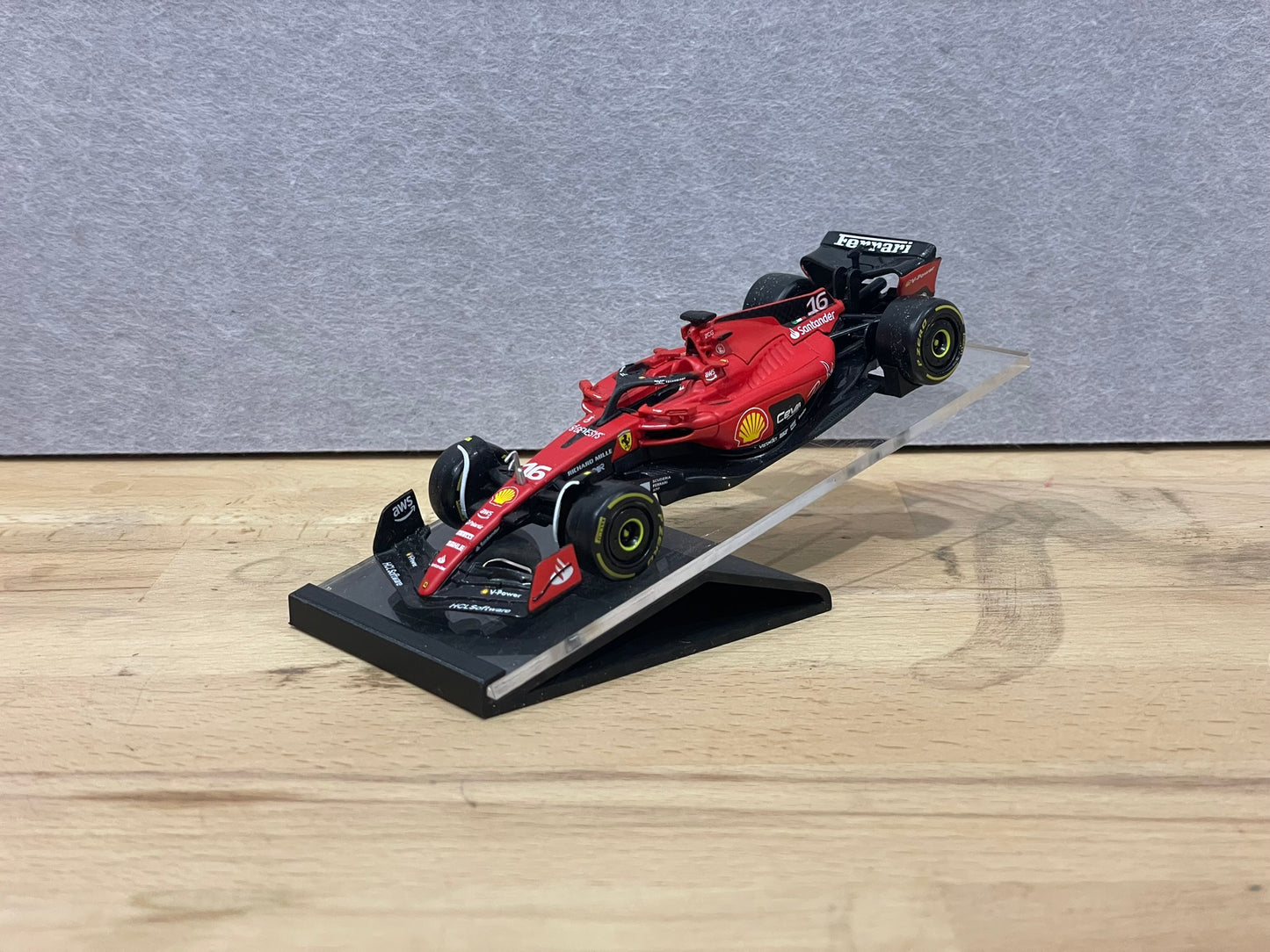 1:43 Scale Model Display Stand | Forward Angled