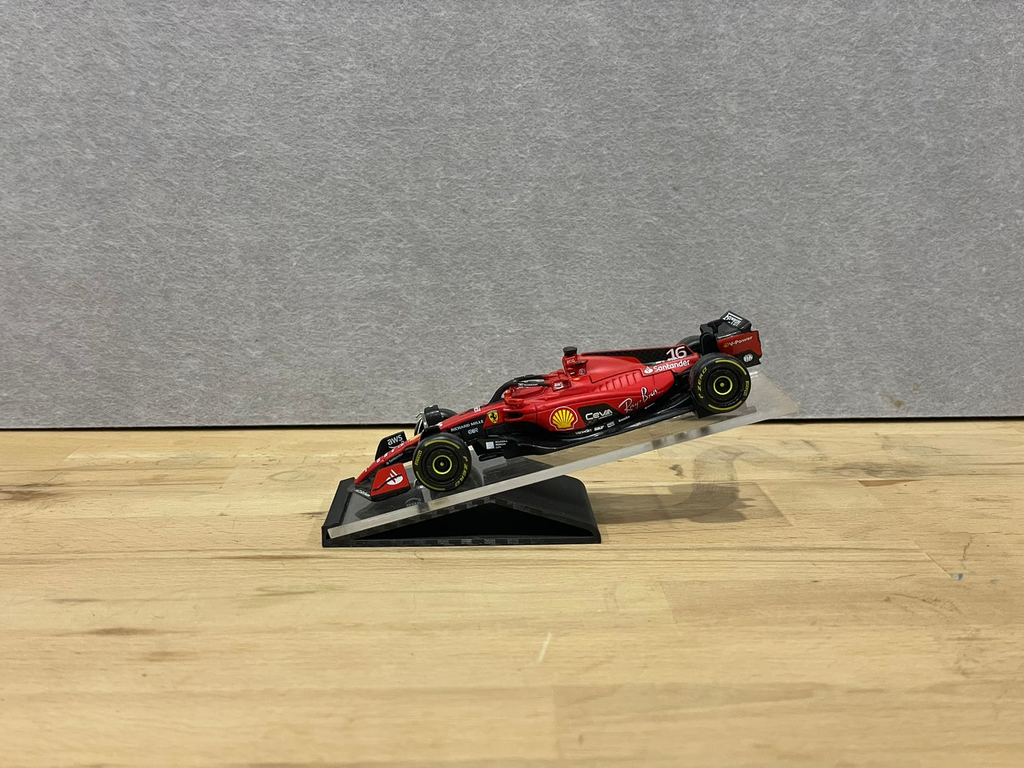 1:43 Scale Model Display Stand | Forward Angled