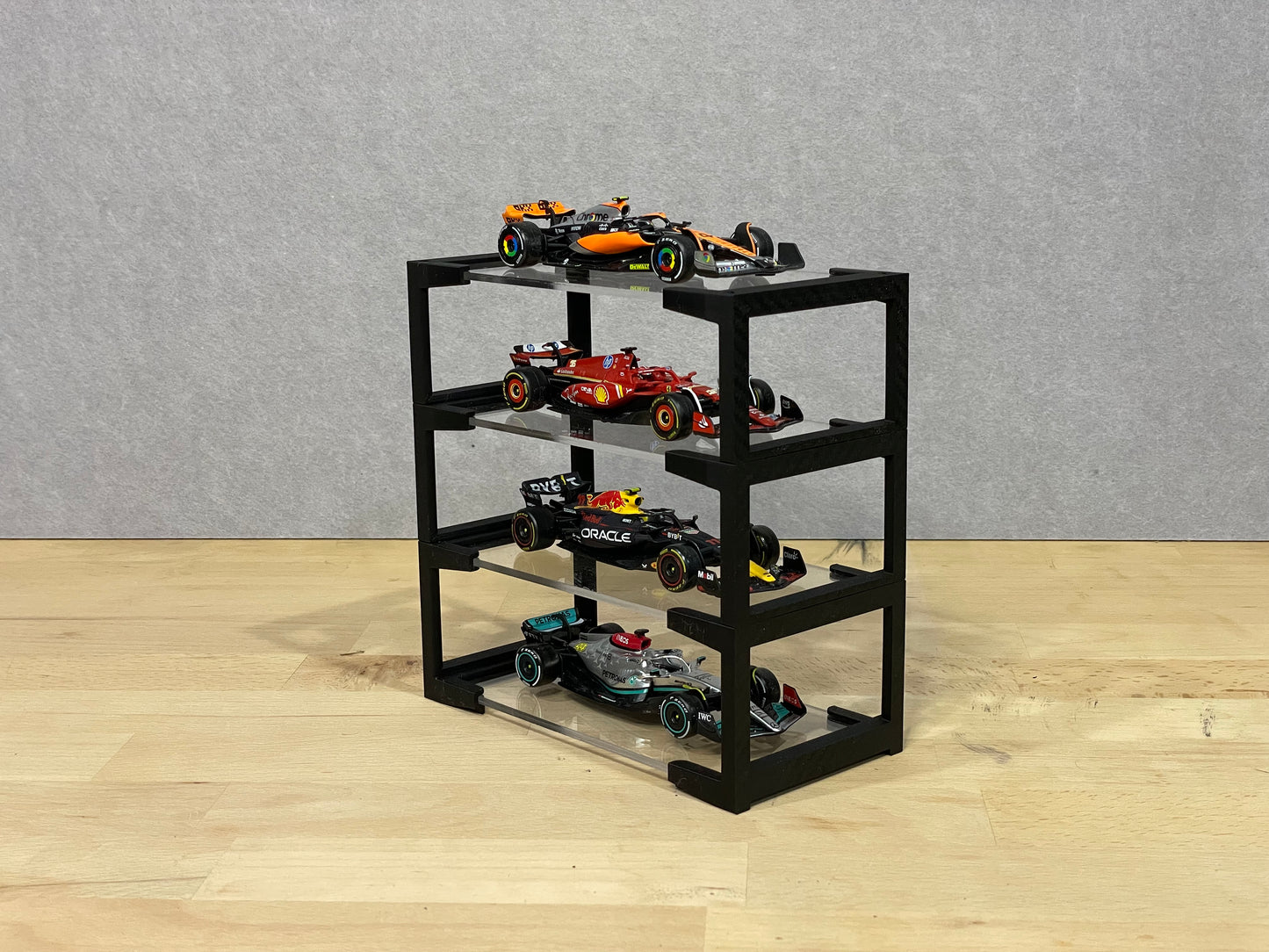 1:43 Scale Model, Vertical Display Stand, Stackable/Expandable